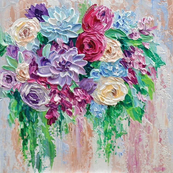 Olga Tkachyk: Bouquet Of Flowers by Olga Tkachyk