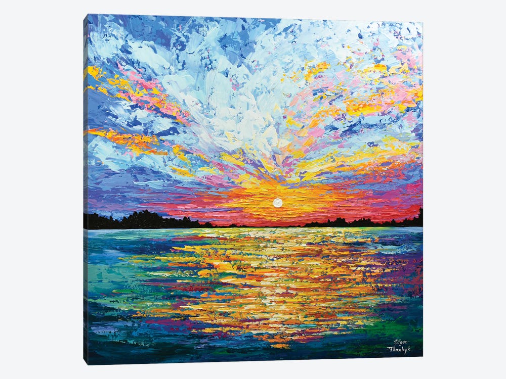 Magical Sunset II by Olga Tkachyk 1-piece Canvas Wall Art
