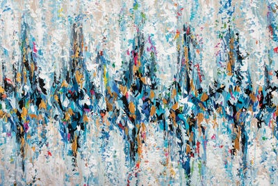 City Lights by Olga Tkachyk multi panel art