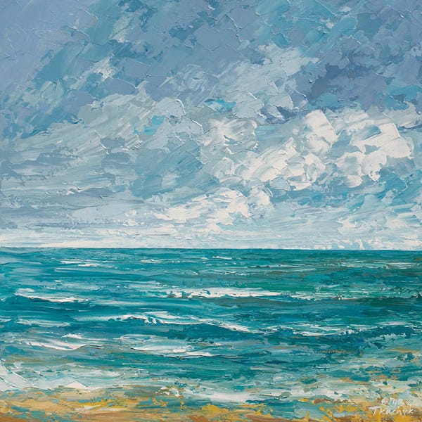 Olga Tkachyk: Serene Ocean by Olga Tkachyk