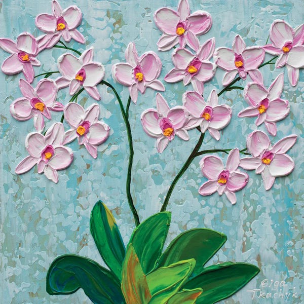 Zen Bedroom: Winter Orchid II by Olga Tkachyk