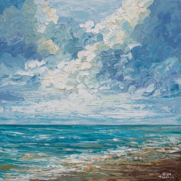 Olga Tkachyk: Ocean Clouds by Olga Tkachyk