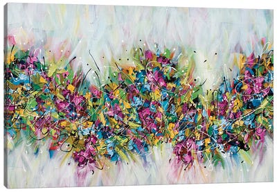 Colorful Drems Canvas Art Print - Olga Tkachyk