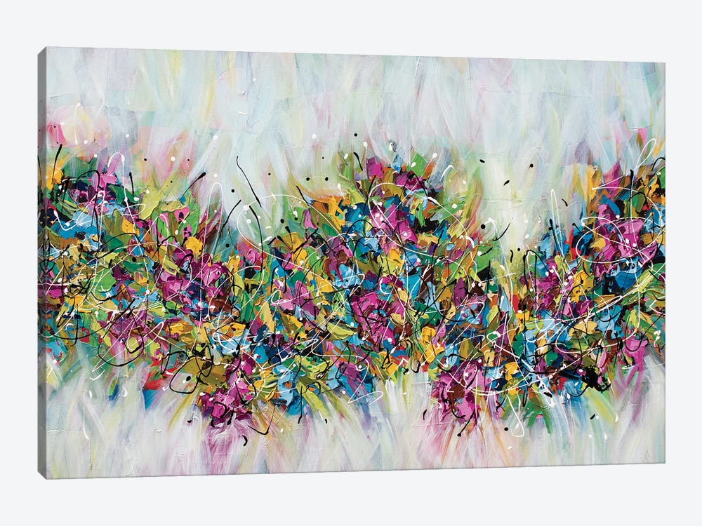 Colorful Drems by Olga Tkachyk 1-piece Canvas Wall Art