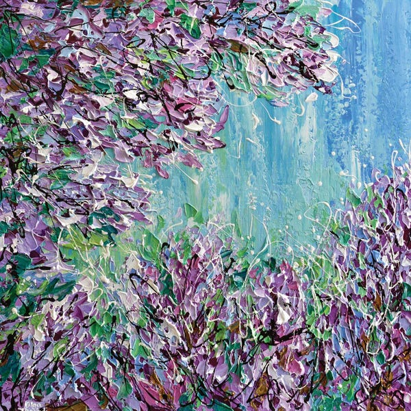 Olga Tkachyk: Lilac Blooming by Olga Tkachyk