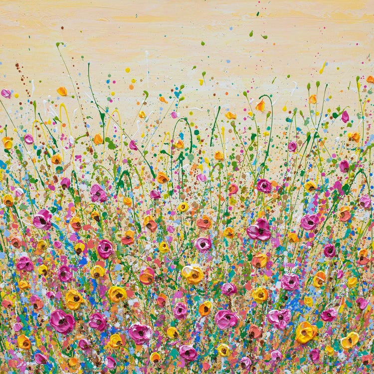 Sunshine Meadow by Olga Tkachyk wall art