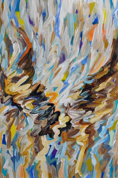 Olga Tkachyk: Dancing Ribbons II by Olga Tkachyk
