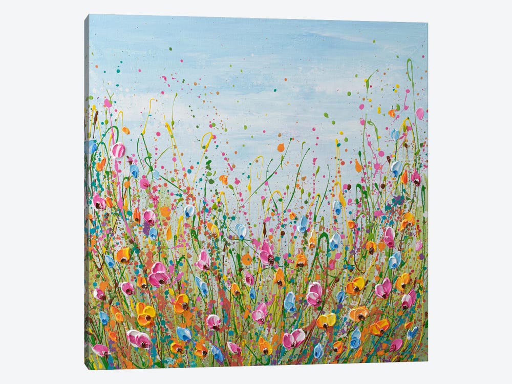 Spring Meadow by Olga Tkachyk 1-piece Canvas Art