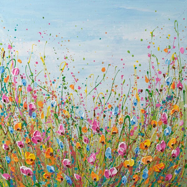 Olga Tkachyk: Spring Meadow by Olga Tkachyk