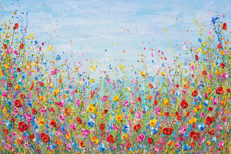 Wildflowers by Olga Tkachyk wall art