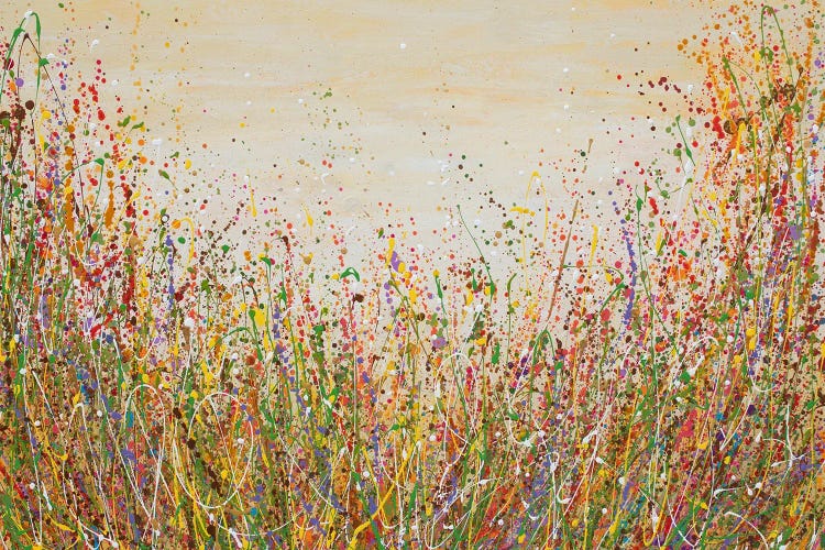Golden Meadow by Olga Tkachyk wall art