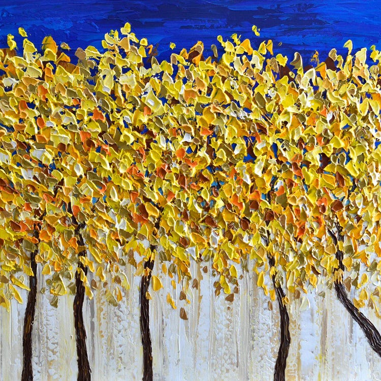 Golden Forest by Olga Tkachyk wall art