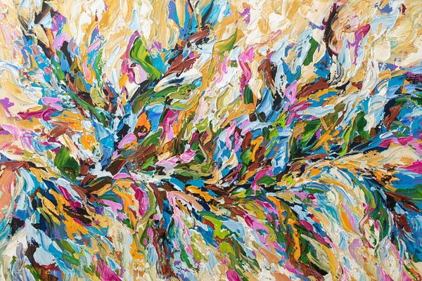 Abstract Floral & Botanical: Springtime by Olga Tkachyk