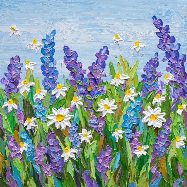 Daisies: Summer Daisies by Olga Tkachyk