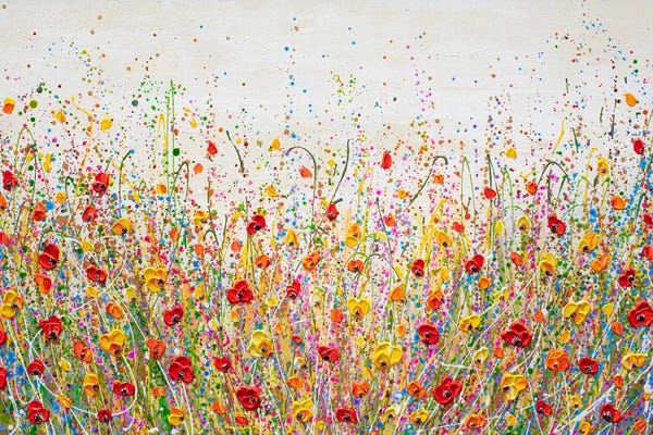 Olga Tkachyk: Flourish Of Summer by Olga Tkachyk