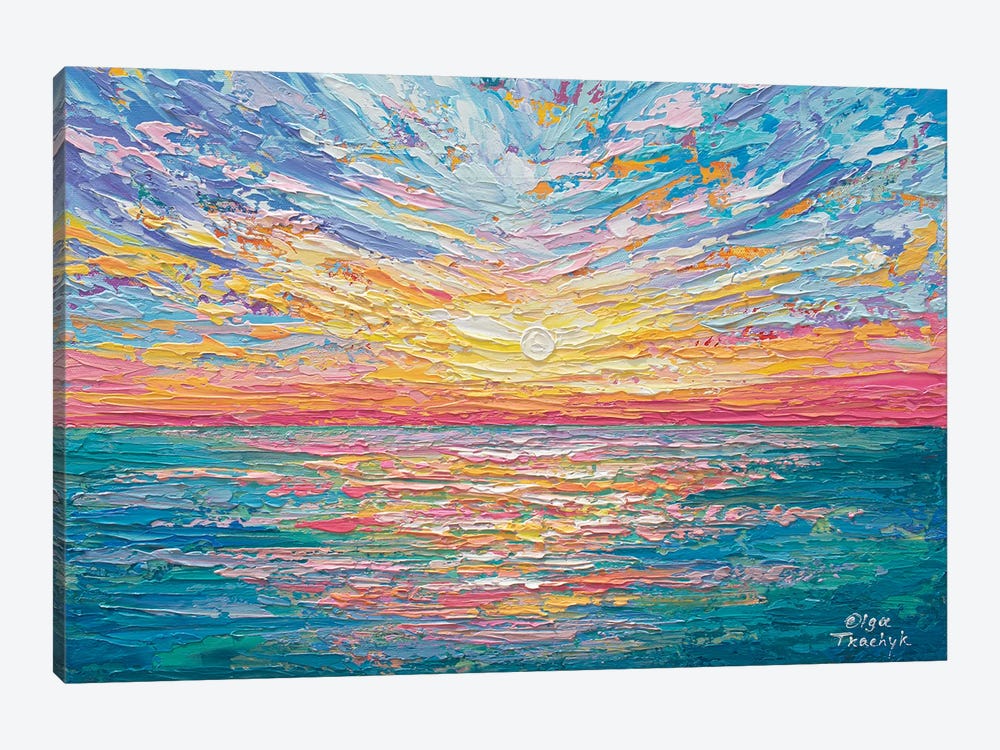 Ocean Sunrise II by Olga Tkachyk 1-piece Art Print