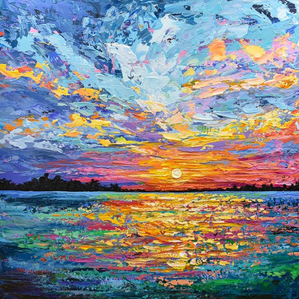 Ocean Sunrises & Sunsets: Magical Sunset by Olga Tkachyk