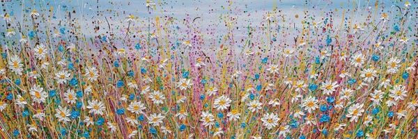 Refreshing Workspace: Summer Daisies II by Olga Tkachyk