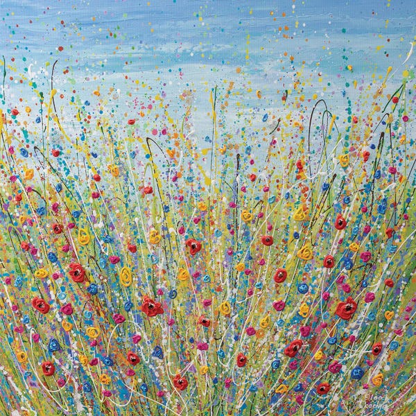 Olga Tkachyk: Fun Flowers by Olga Tkachyk