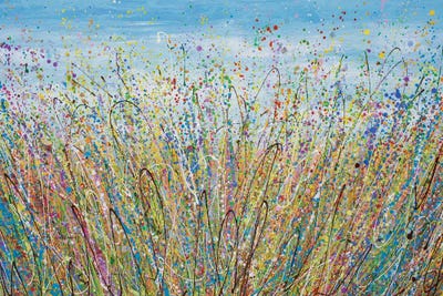 Wildflower Splash by Olga Tkachyk canvas print