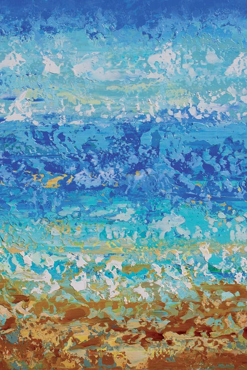 Blue Ocean Waters by Olga Tkachyk wall art
