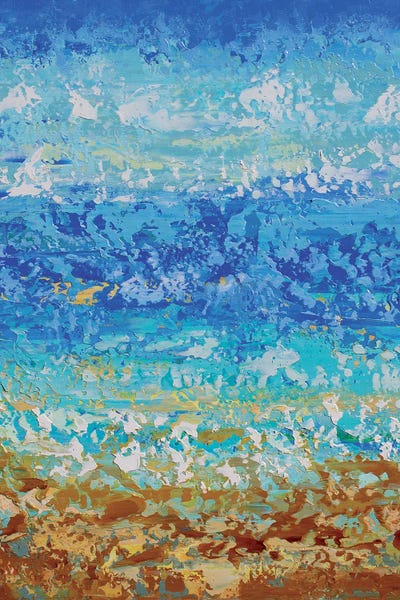 Olga Tkachyk: Blue Ocean Waters by Olga Tkachyk