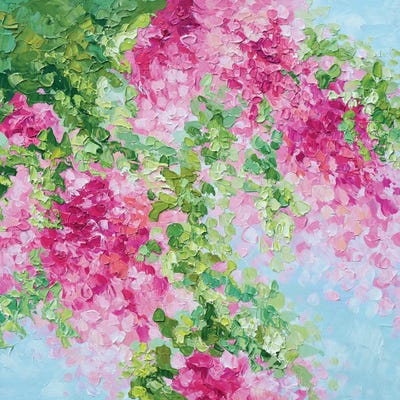 Petal Poetry by Olga Tkachyk multi panel art