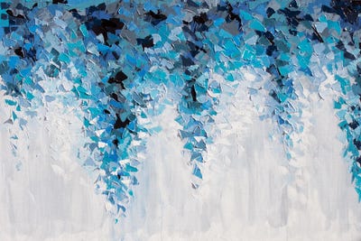 Tumble Blue by Olga Tkachyk multi panel art