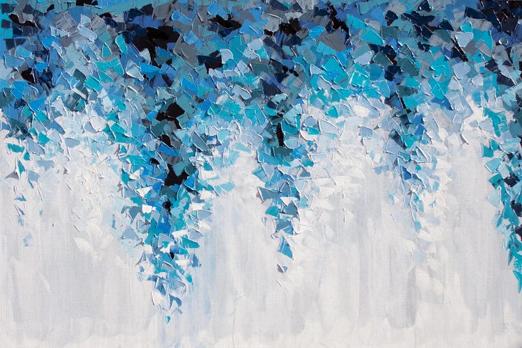 Tumble Blue by Olga Tkachyk wall art