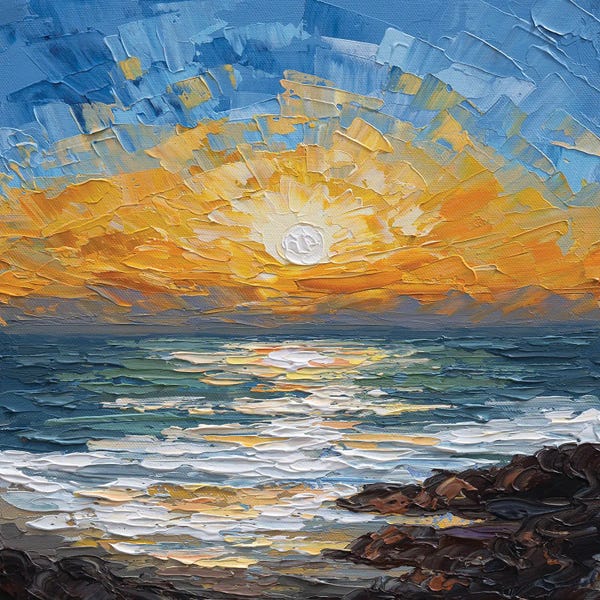 Olga Tkachyk: Coastal Calm by Olga Tkachyk