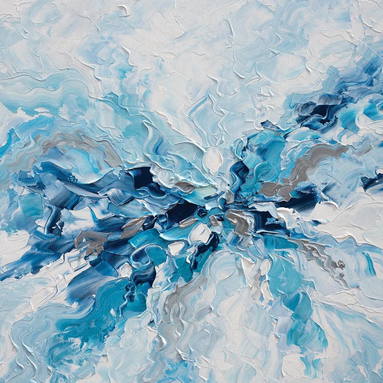 Whispering Blue by Olga Tkachyk wall art