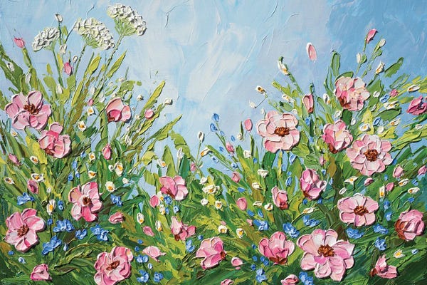 Olga Tkachyk: Flowers After The Rain by Olga Tkachyk