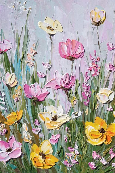 Pink Haze by Olga Tkachyk acrylic art print