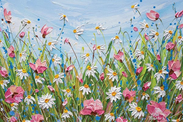 Olga Tkachyk: Where Daisies Bloom by Olga Tkachyk