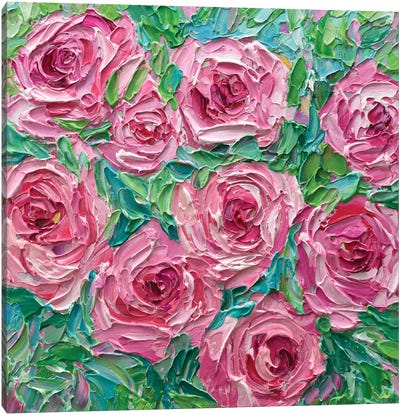 Roses Canvas Art Print - Olga Tkachyk