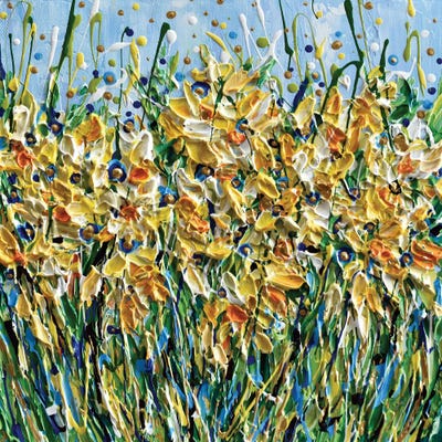 Daffodils by Olga Tkachyk art print