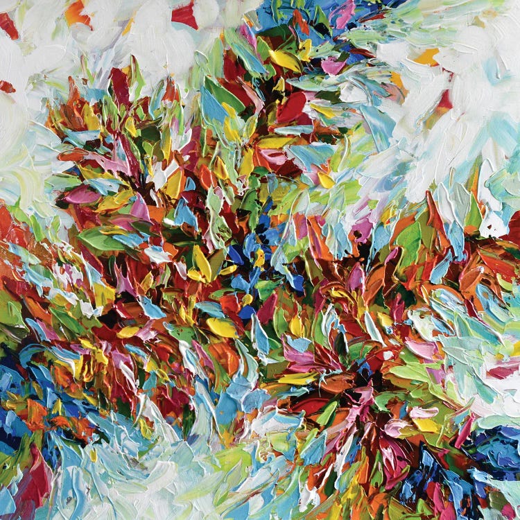 Flower Burst by Olga Tkachyk wall art