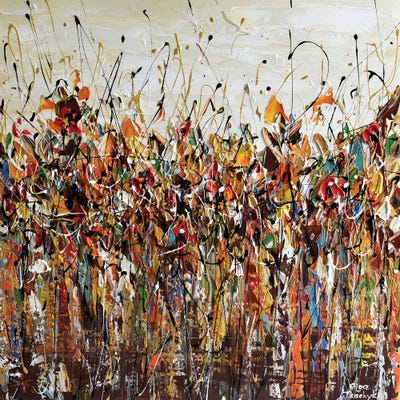 Autumn Joy by Olga Tkachyk canvas print