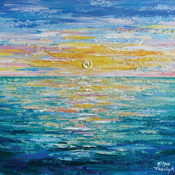 Ocean Sunrises & Sunsets: Sunrise by Olga Tkachyk