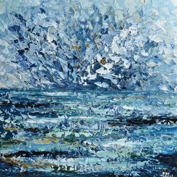 Olga Tkachyk: Ocean After Storm by Olga Tkachyk