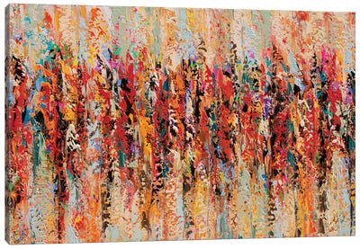 Colorful Autumn Canvas Art Print - Big & Bold Abstracts