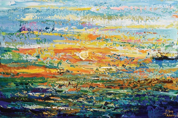 Olga Tkachyk: Colors Of Sunset by Olga Tkachyk