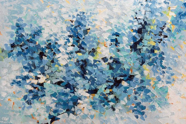 Olga Tkachyk: Blue Kaleidoscope by Olga Tkachyk