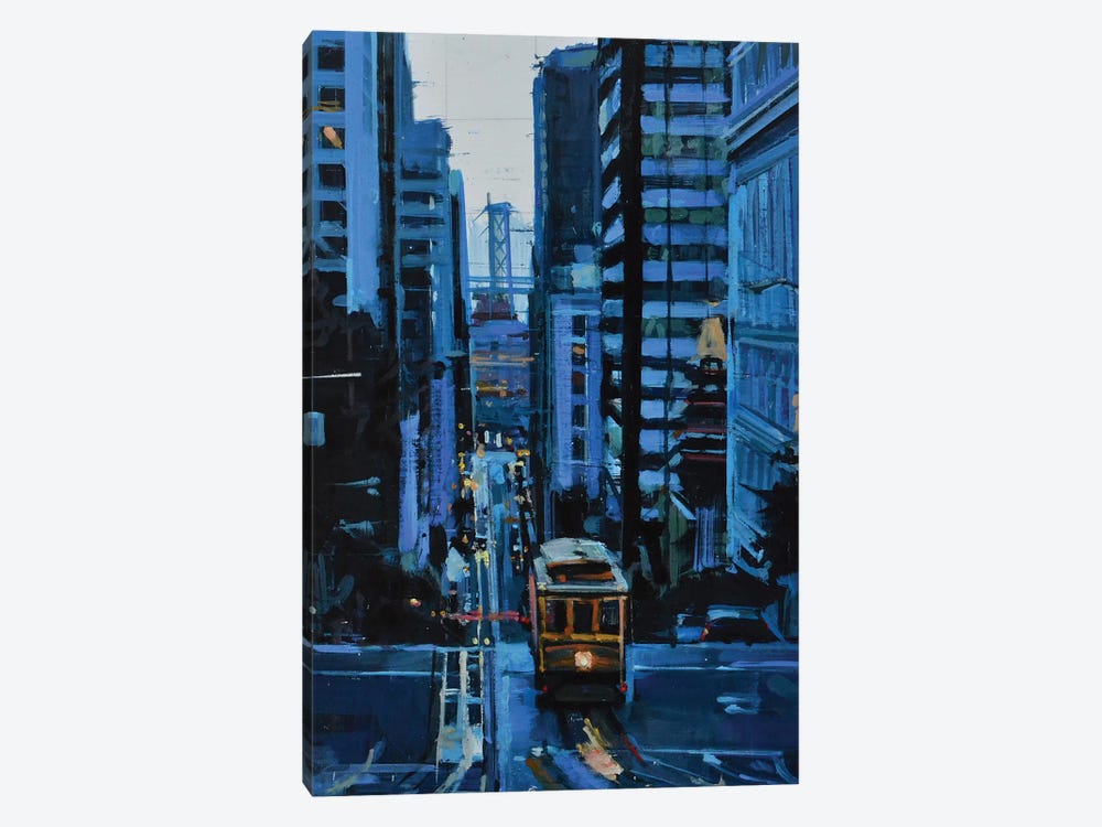 San Francisco Streets by Marco Ortolan 1-piece Art Print