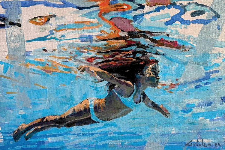 Diving The Ocean II by Marco Ortolan wall art