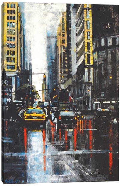 NYC II Canvas Art Print - Marco Ortolan