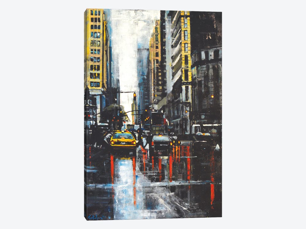 NYC II by Marco Ortolan 1-piece Canvas Art