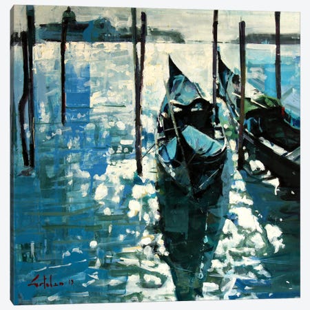 Shining In Venice Canvas Print #OTL4} by Marco Ortolan Canvas Wall Art