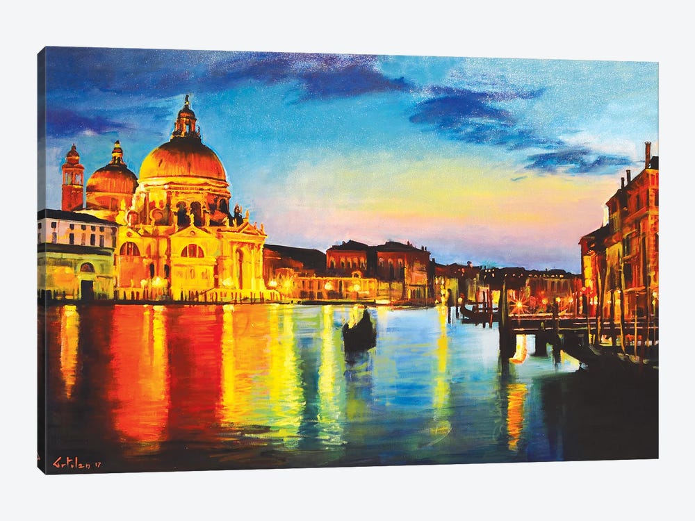 The Great Canal by Marco Ortolan 1-piece Canvas Wall Art