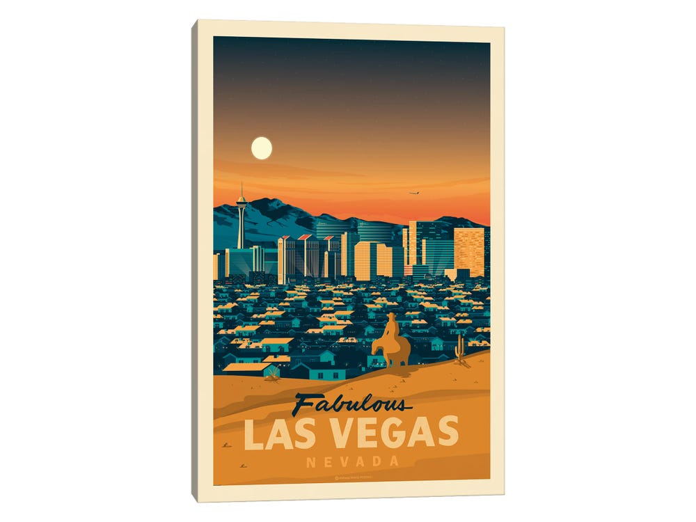 American West - Welcome to Las Vegas, Posters, Art Prints, Wall Murals
